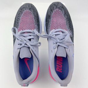Nike Odyssey React Flyknit 2 Running Shoes Indigo Black AH1016-500 - Women's 6.5